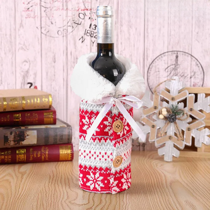 Wine Warmer - Wine Bottle Cover for Christmas 