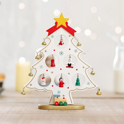 SapinElegant - Wooden Christmas Decoration for Desk