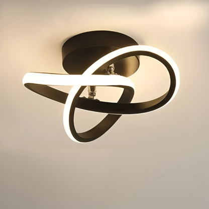 Modern LED Ceiling Lamp - 2 Rings