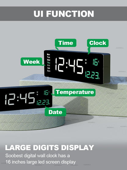 Colorful Digital Clock 