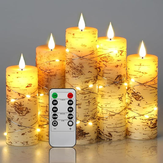 LumiFlame - Draadloze LED-kaarsen met realistisch vlam-effect