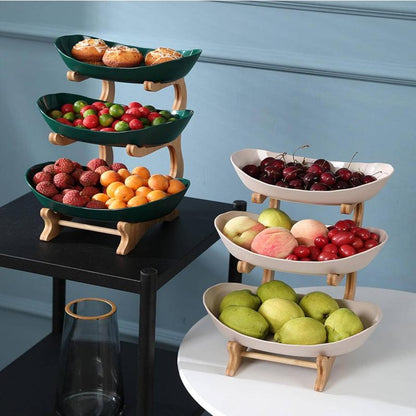 FruitTower - Elegante metalen fruitstandaard