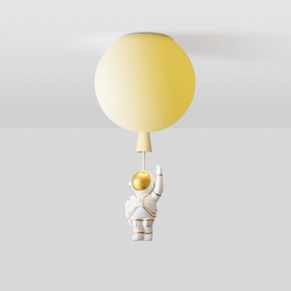 Fateh Moderne Maan/Astronauten LED Plafondlamp van Acryl