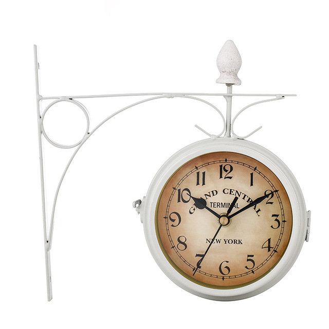 EuroElegance Double Sided Wall Clock