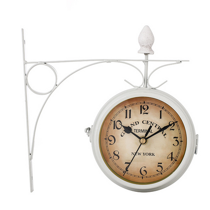 EuroElegance Double Sided Wall Clock