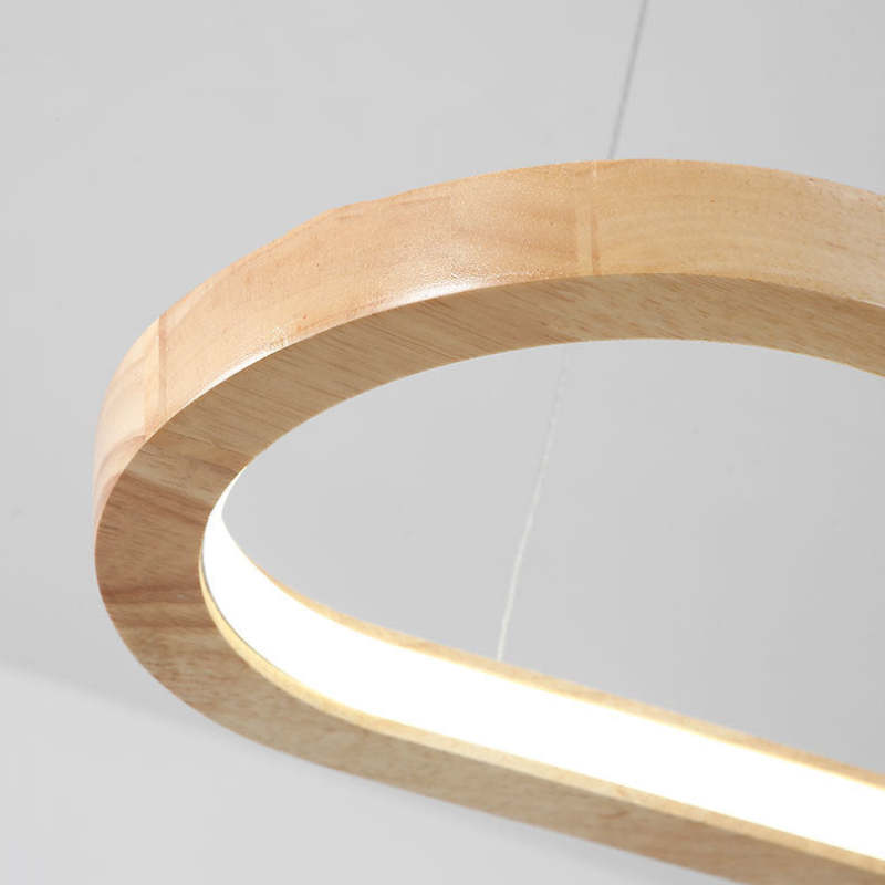 OzawaStyle - Moderne hanglamp van metaal en hout