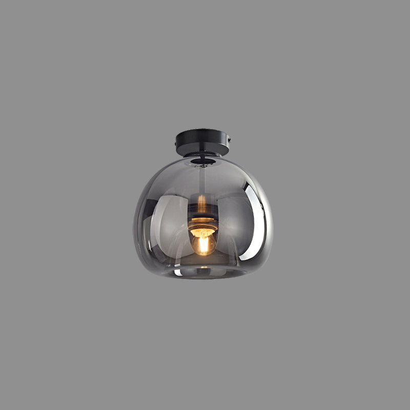 Goldenova - Chic Ronde Plafondlamp in Zwart en Goud