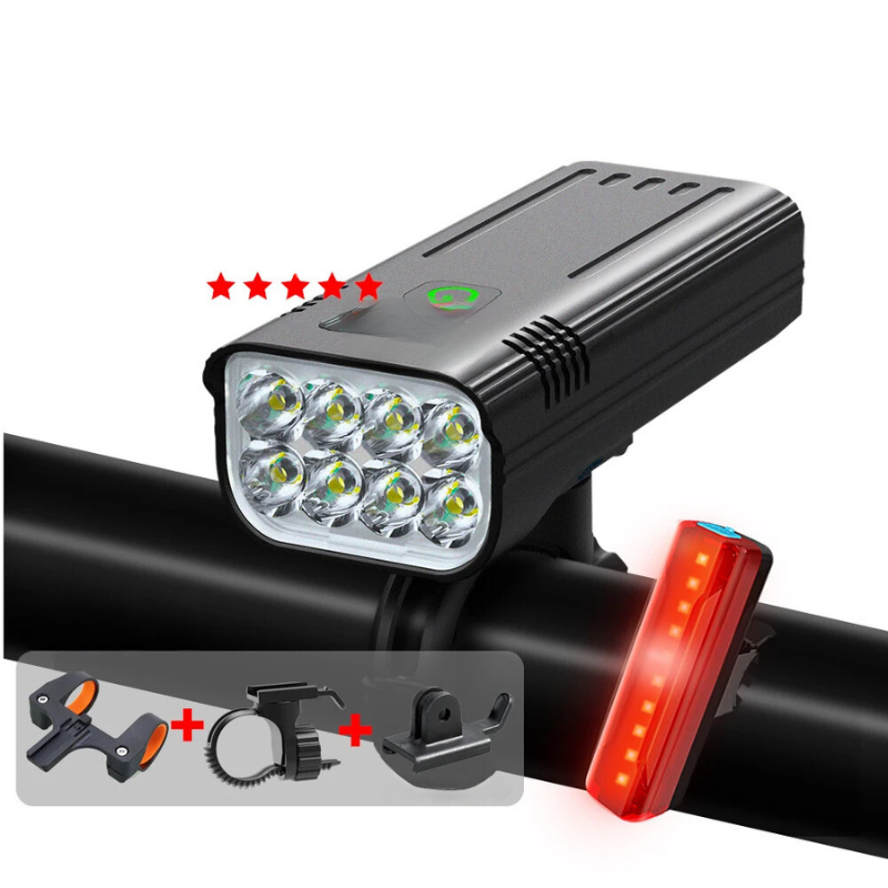 FietsPro - 5000LM Rechargeable Bicycle Lights