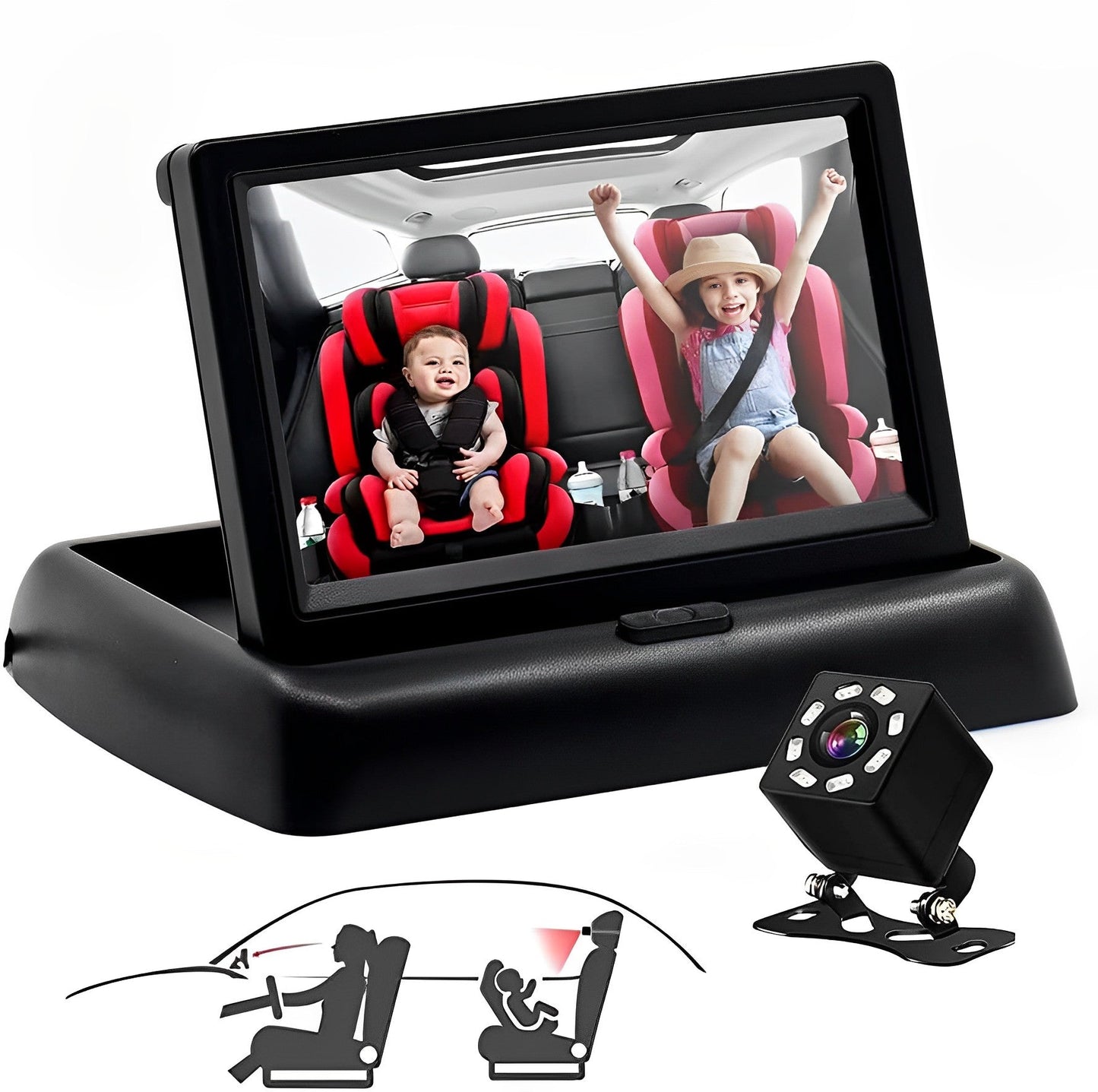 Premium Car Baby Monitor Camera