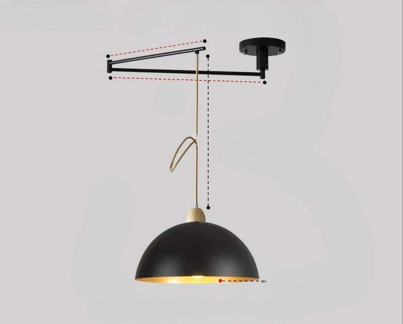 ContemporaryGleam - Adjustable Lighting Fixture 