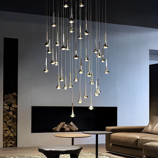 AquaLight - Scandinavian Pendant Lamp in Water Drop Shape 