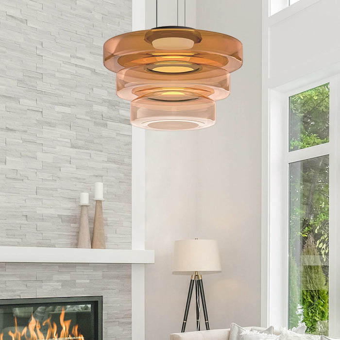 CraftedLight - Glass Pendant Lamp Inspired by Bauhaus