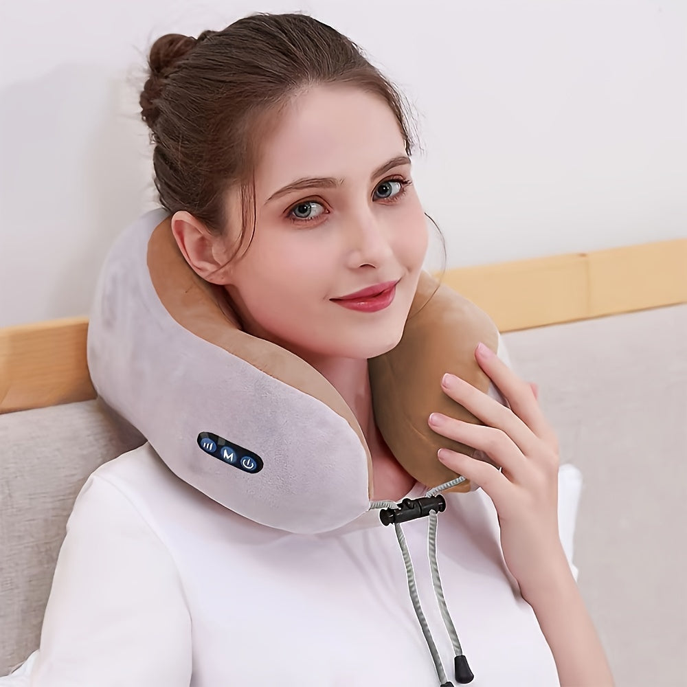 CushionCare - U-shaped neck pillow that combines comfort and functionality