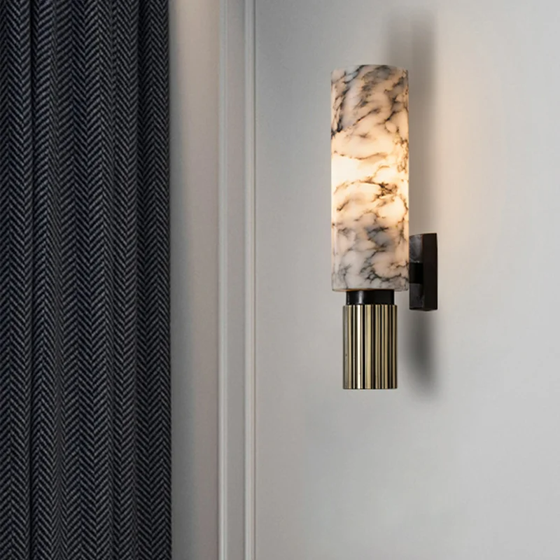 Marmeren Wandlamp - Elegantie en Luxe voor Jouw Muur