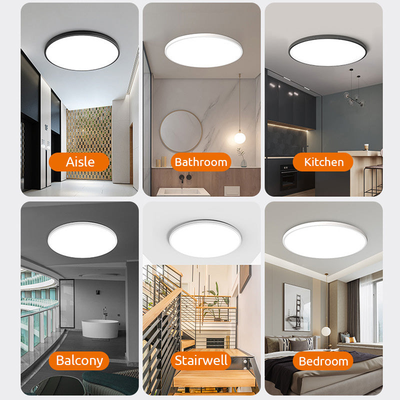 Quinn Modern Round LED Ceiling Lamps