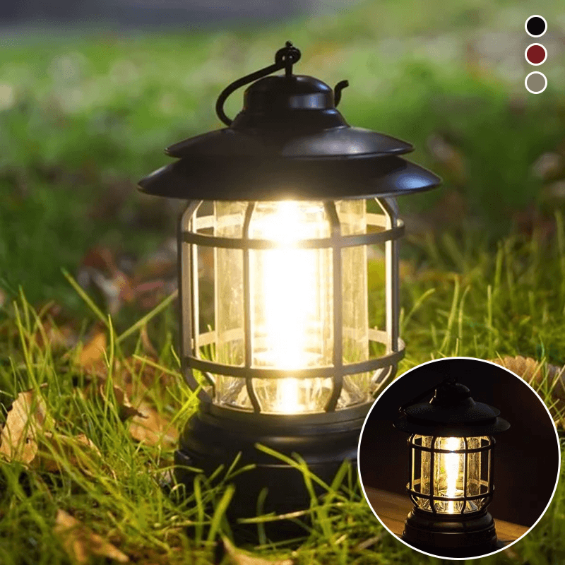 RetroLight - Portable Retro Camping Light 