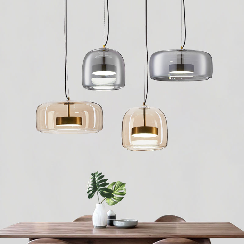 VerreElegance - Modern Pendant Lamp for Hotel Furnishing