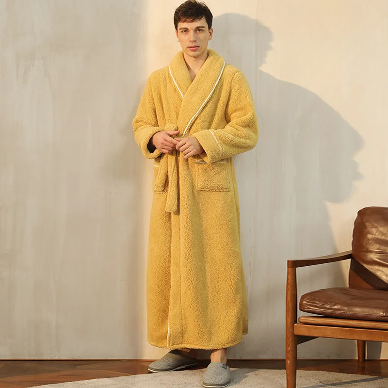 FleeceComfort – Flannel winter bathrobe 