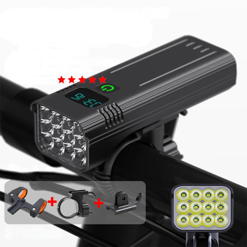 FietsPro - 5000LM Rechargeable Bicycle Lights