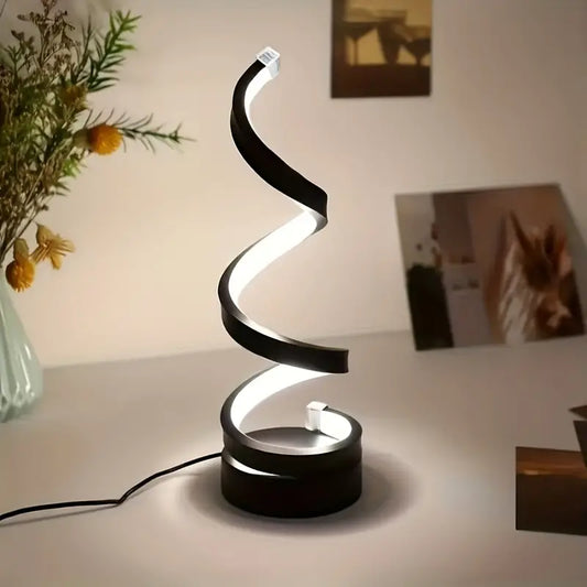 GloedCurve - Compact and Versatile Spiral Lamp