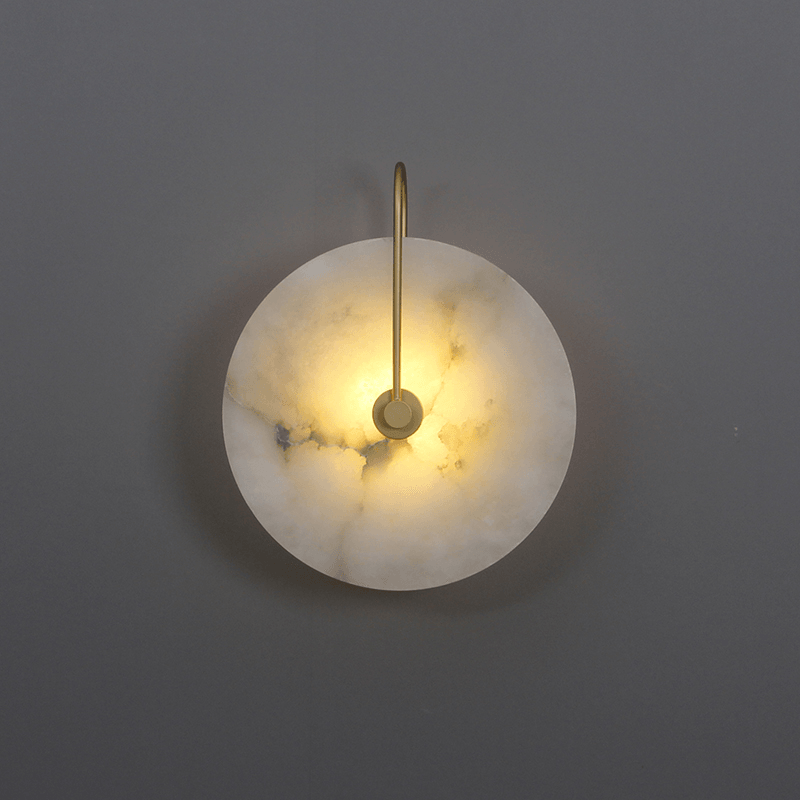 LED Wall Lamp Alabaster - Timeless Elegance for Your Wall