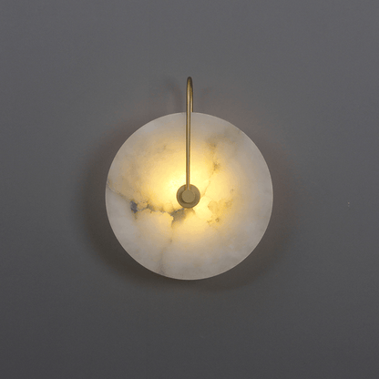 LED Wall Lamp Alabaster - Timeless Elegance for Your Wall