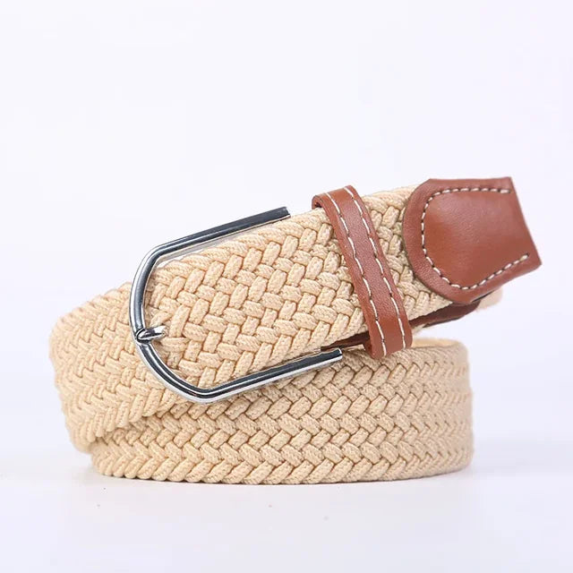 Casual Stretch Belt Made of Elastic Material