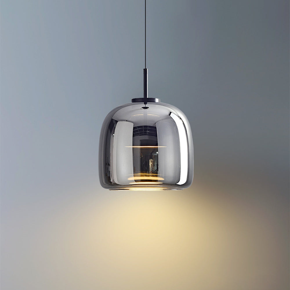 Retroluxe - Retro Pendant Lamp with Amber Light