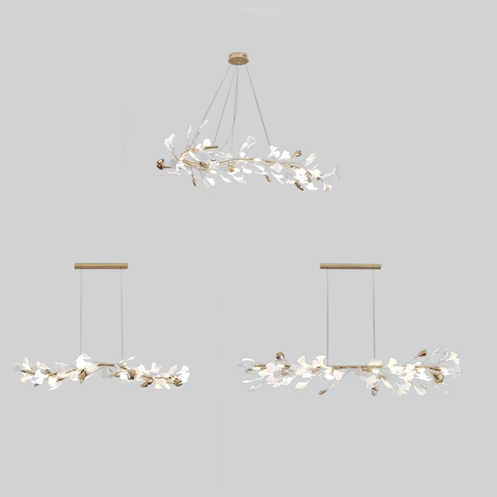 LeafLuxe - Design ceramic chandelier for a refined interior 