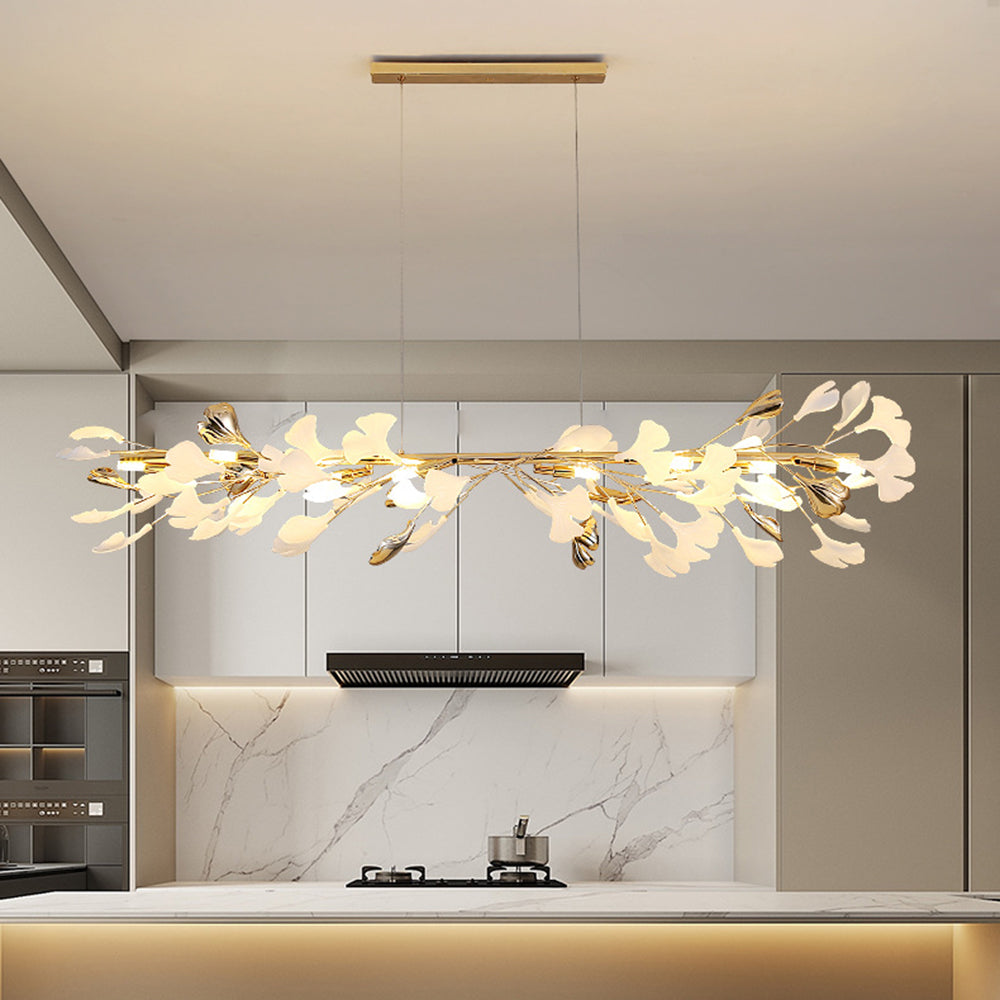 LeafLuxe - Design ceramic chandelier for a refined interior 