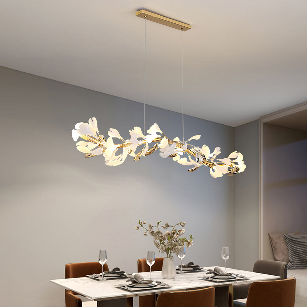 LeafLuxe - Design ceramic chandelier for a refined interior 