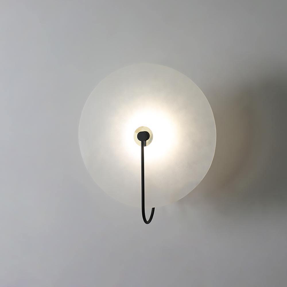 LED Wall Lamp Alabaster - Timeless Elegance for Your Wall