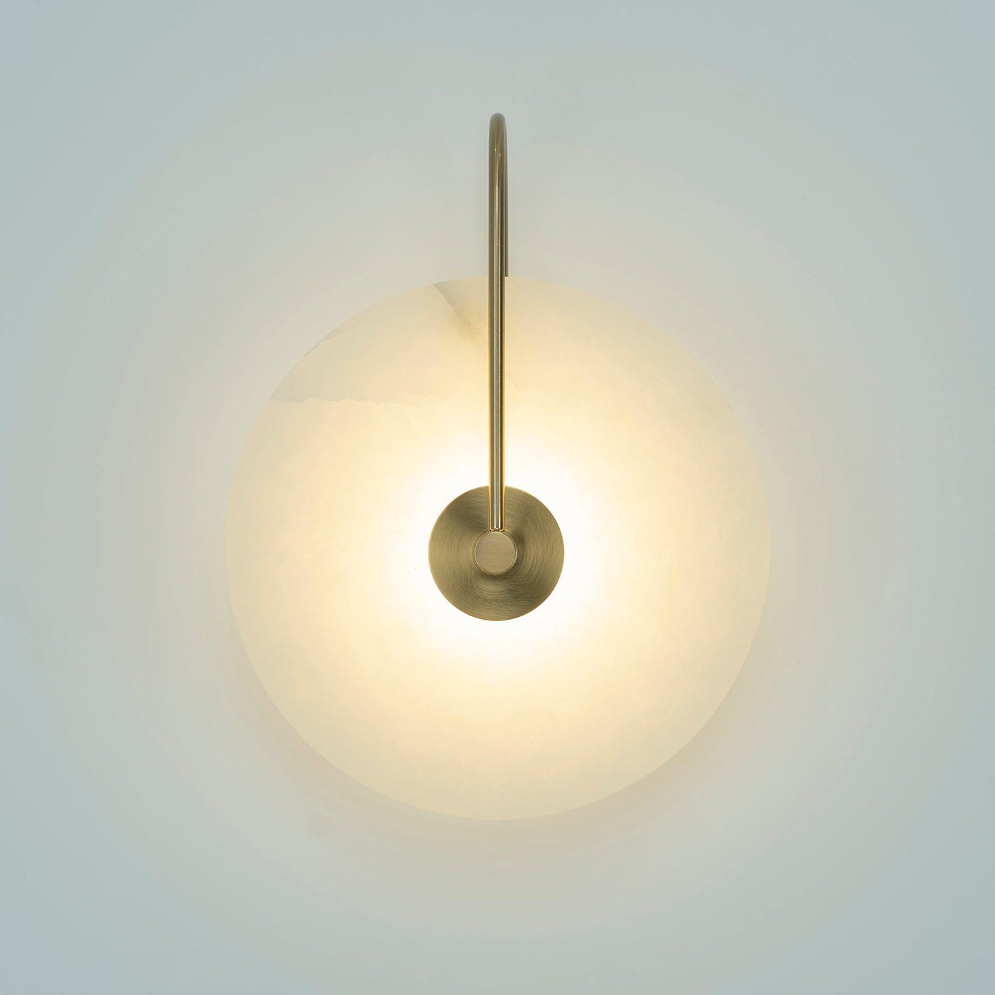 LED Wall Lamp Alabaster - Timeless Elegance for Your Wall