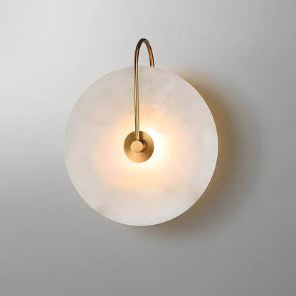 LED Wall Lamp Alabaster - Timeless Elegance for Your Wall