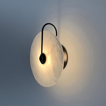 LED Wall Lamp Alabaster - Timeless Elegance for Your Wall