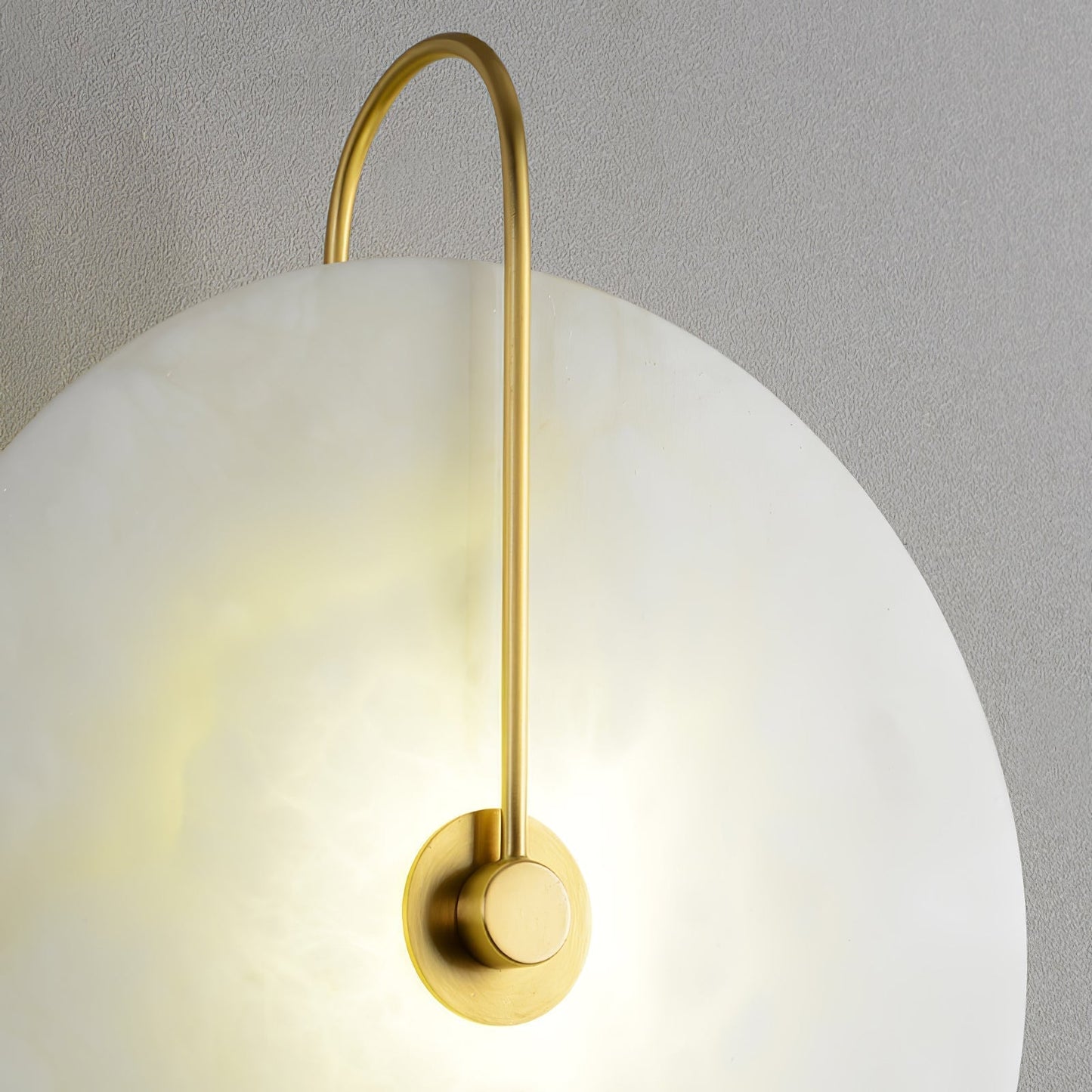 LED Wall Lamp Alabaster - Timeless Elegance for Your Wall