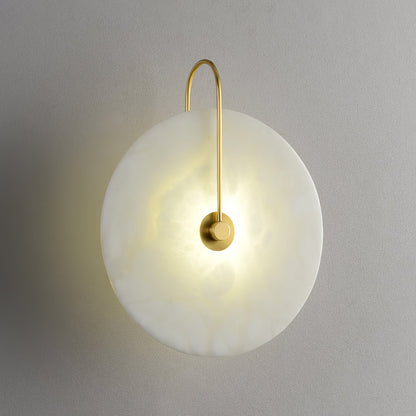 LED Wall Lamp Alabaster - Timeless Elegance for Your Wall