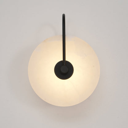 LED Wall Lamp Alabaster - Timeless Elegance for Your Wall