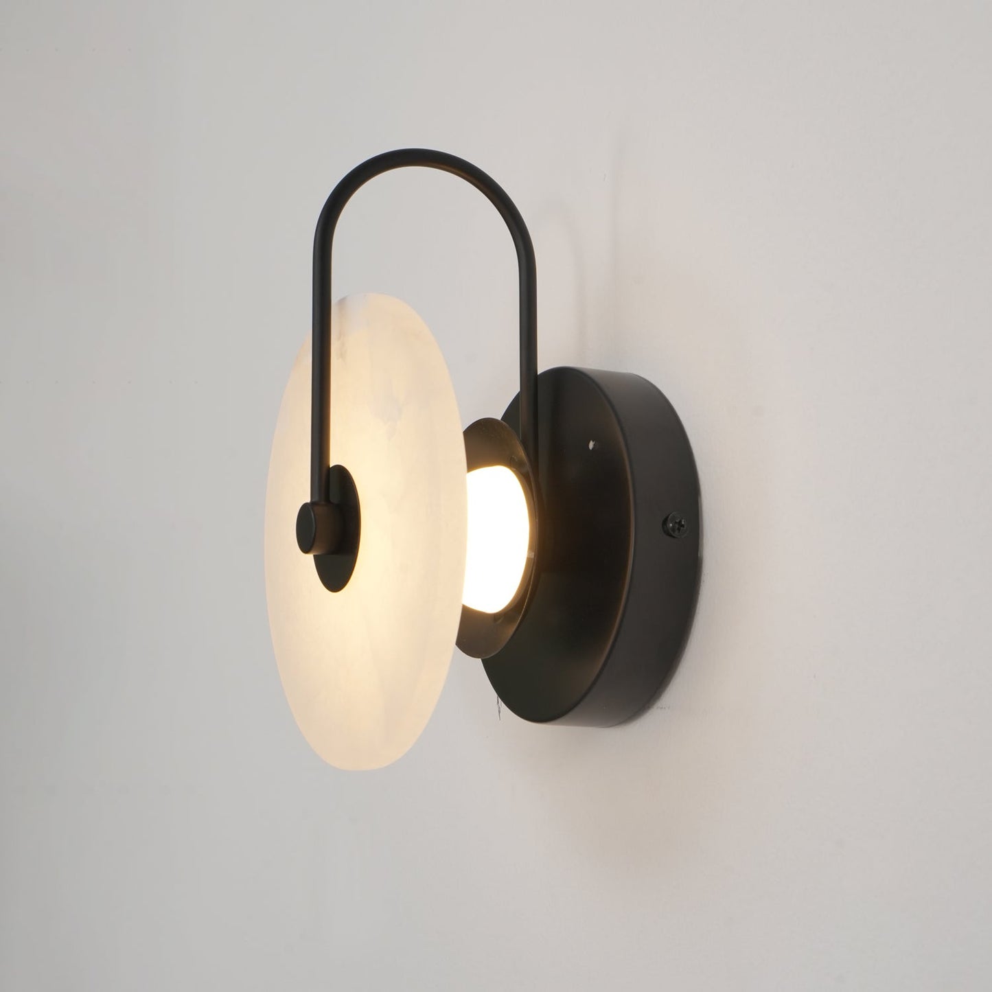 LED Wall Lamp Alabaster - Timeless Elegance for Your Wall