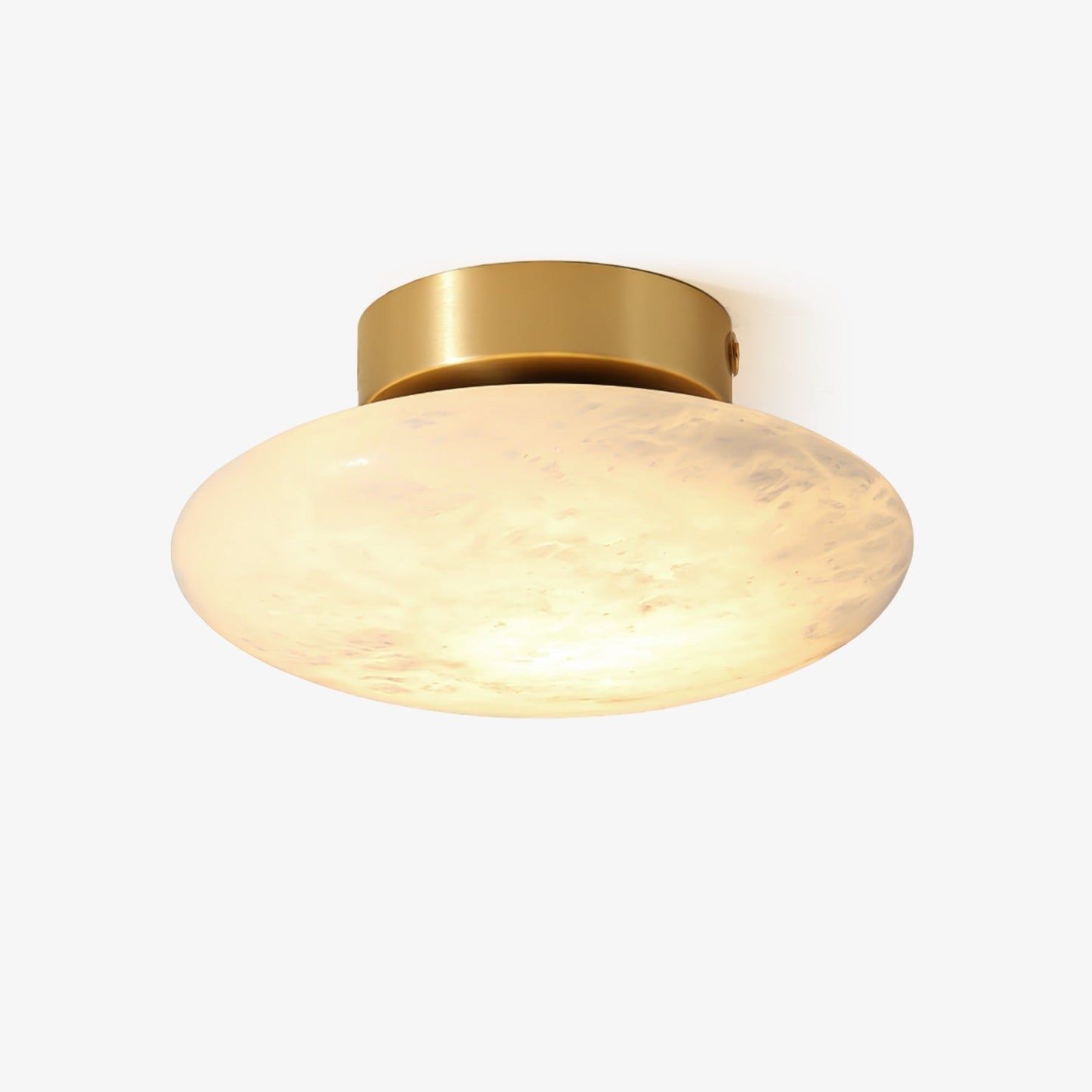 OvaleLuxe - Wandlamp van Alabaster voor een Verfijnd Interieur