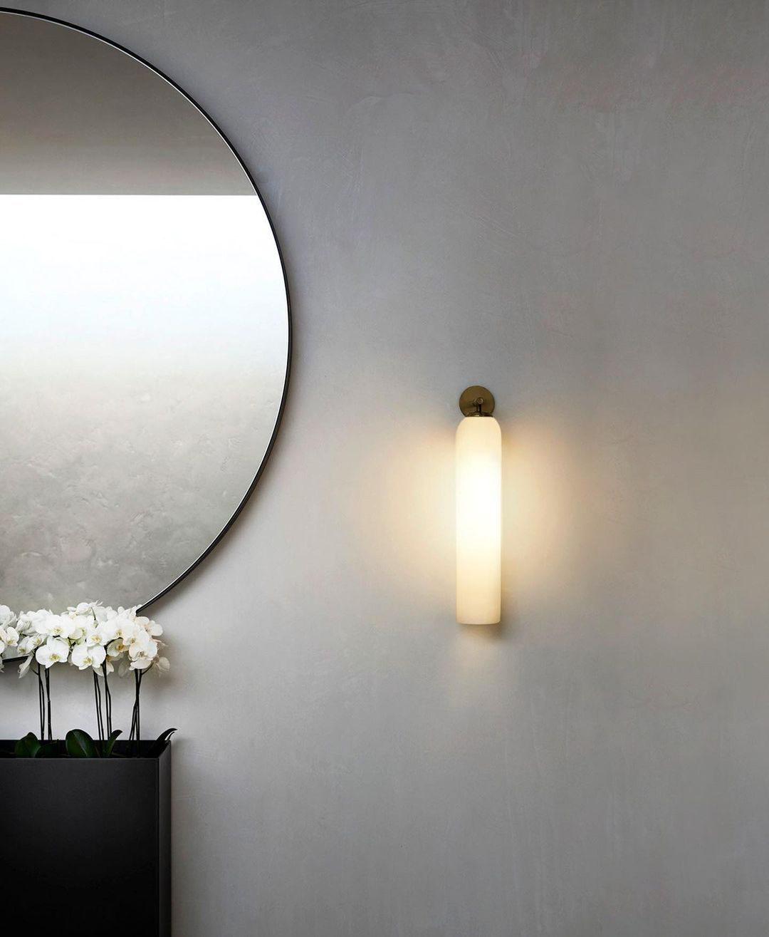 Modern glass wall lamp 