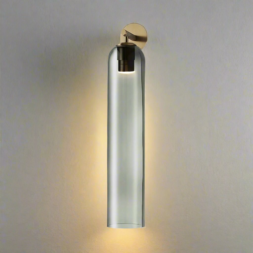 Modern glass wall lamp 