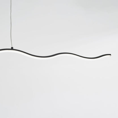 LouiseGlow - Modern LED pendant lamp in black and white 