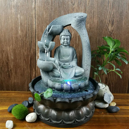 ZenFlow - Buddha Water Fountain