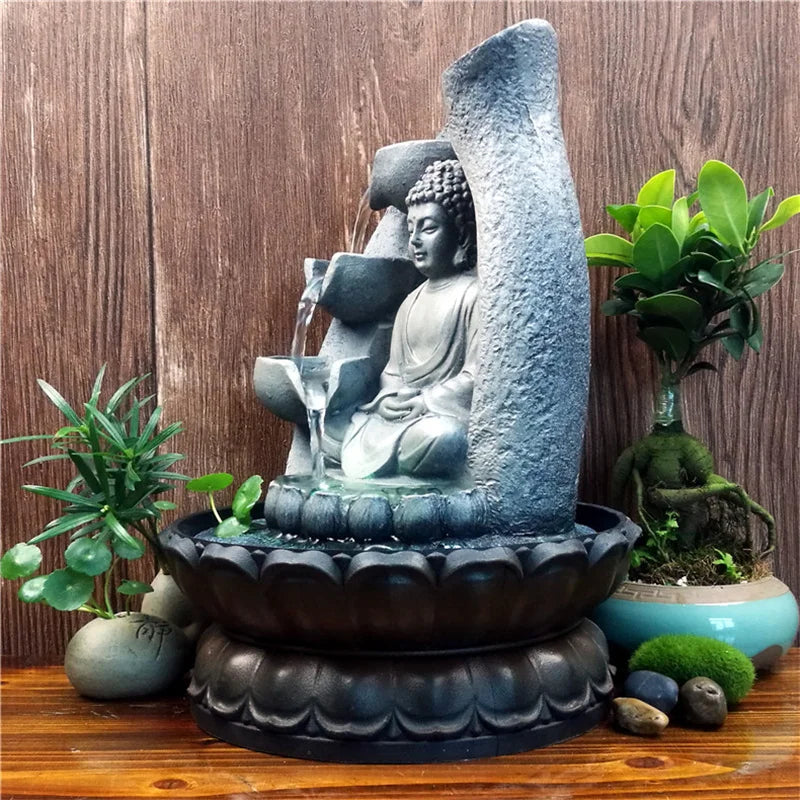 ZenFlow - Buddha Water Fountain