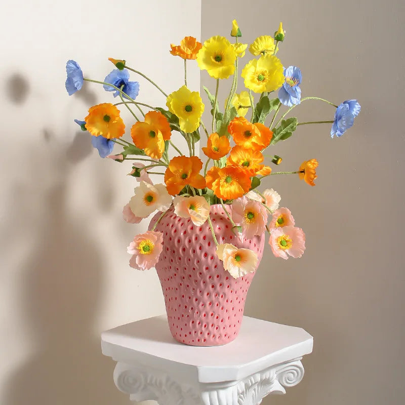 WhimsyBerry - Ceramic Vase Strawberry