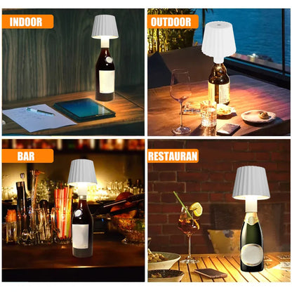 RadiantVinum - Bottle Table Lamp