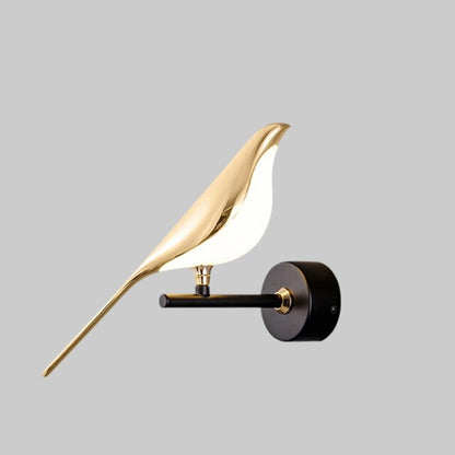 LumiBird - Scandinavian LED bird wall lamp