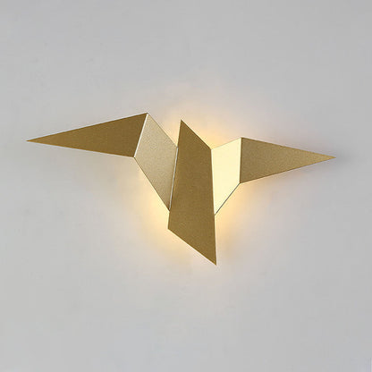 Bird-sized Wall Lamp by Creative Iron - An Artistic Touch for Your Interior 