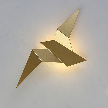 Bird-sized Wall Lamp by Creative Iron - An Artistic Touch for Your Interior 